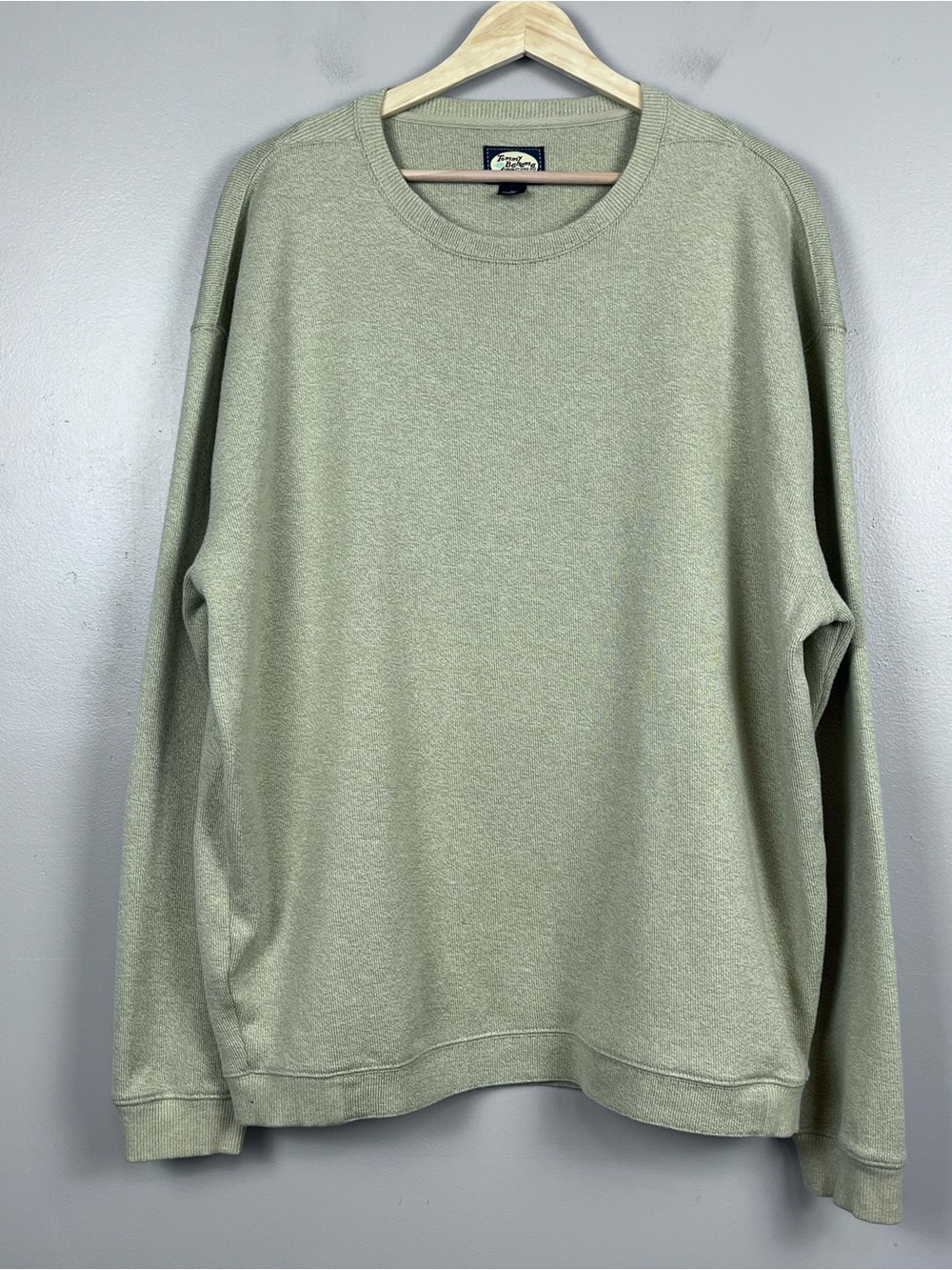 Tommy Bahama Men's 100% Cotton Relaxed Fit Pullover Sweatshirt Size L; Beach